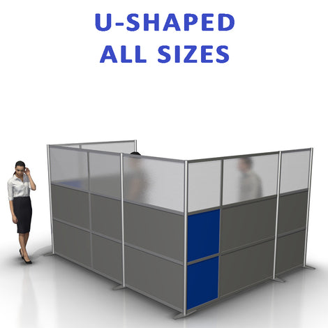 Office Partition Configurations for Enclosing Spaces Collection