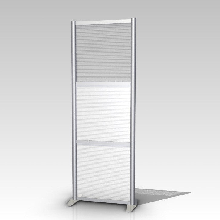 27" wide room divider panel section