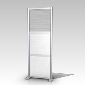 27" wide room divider panel section