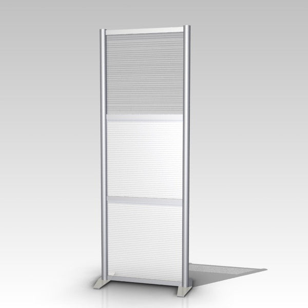 27" wide room divider panel section