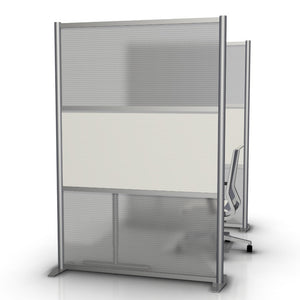1 White & 2 Hammered Freeze Translucent Panels
