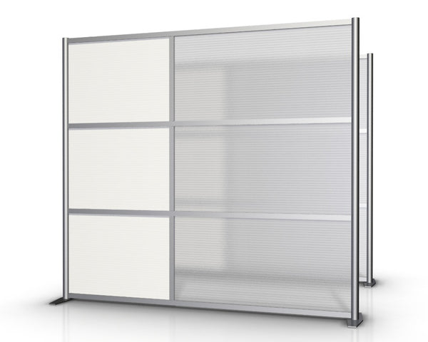 Modern Office Partition Model SW8475-1, 84" wide by 75" tall