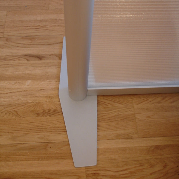 Base Detail Photo of Office Room Partition Wall
