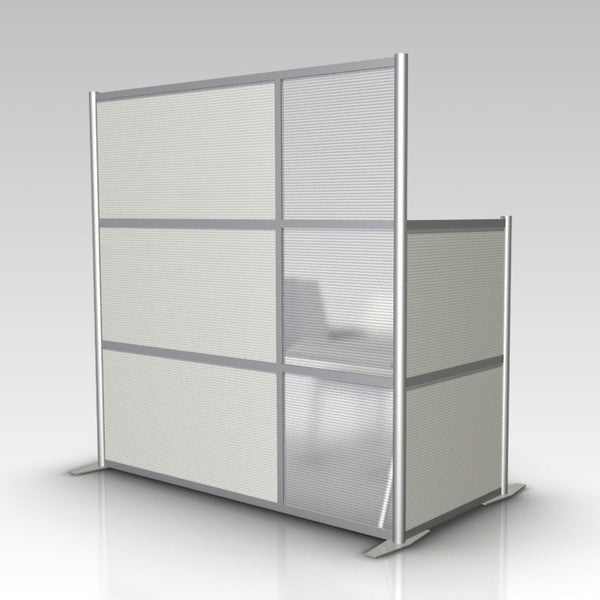 Modern Room Divider L-Shaped