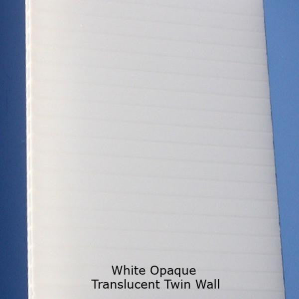 White Opaque Translucent Insert Panel for Modern Room Partitions by iDivide